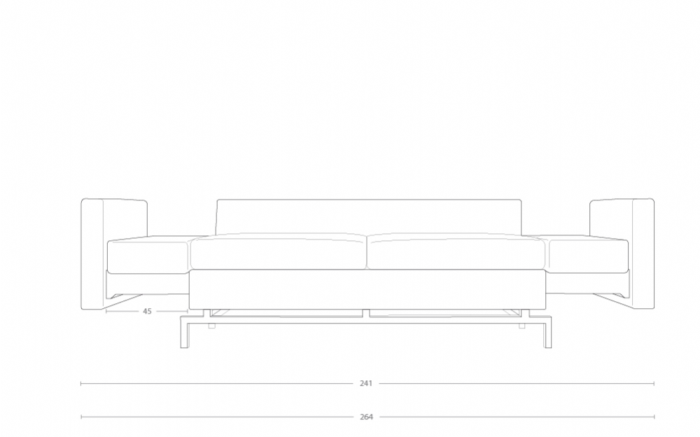 Dimensoes do produto sof cama costa